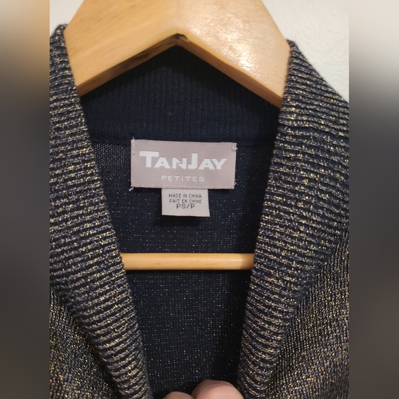 TanJay Sleeveless Sheath Sweater - Small Petite - Picture 3 of 5